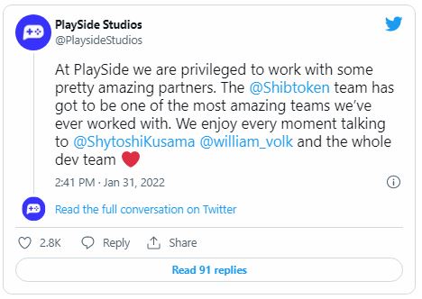 شیبا - همکاری شیبا اینو گیمز با PlaySide Studios!